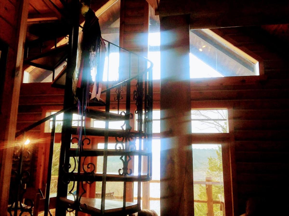 Cherokee Mountain Log Cabins Eureka Springs Bagian luar foto