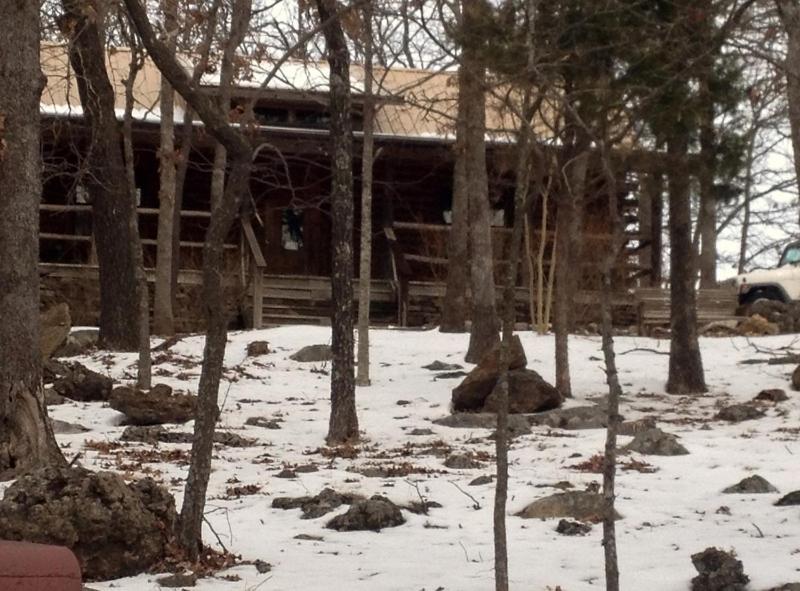 Cherokee Mountain Log Cabins Eureka Springs Bagian luar foto