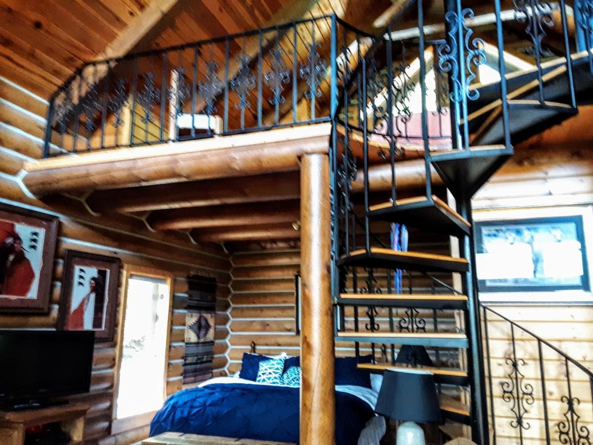 Cherokee Mountain Log Cabins Eureka Springs Bagian luar foto