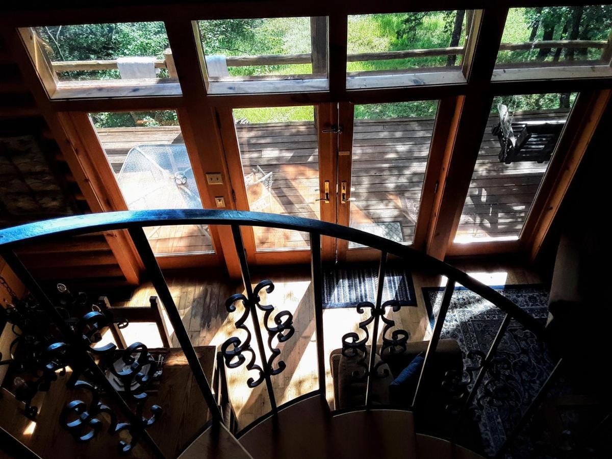 Cherokee Mountain Log Cabins Eureka Springs Bagian luar foto