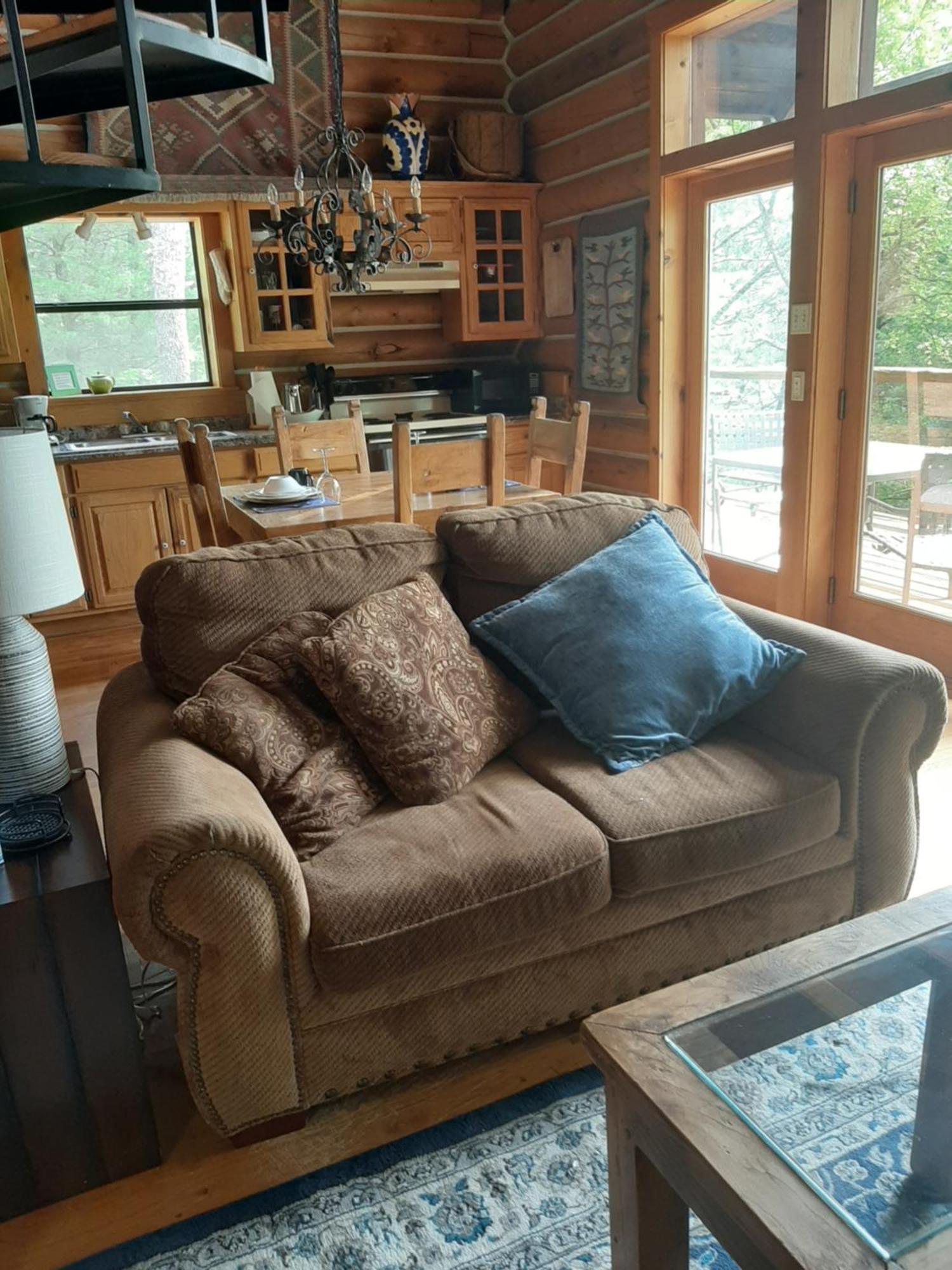 Cherokee Mountain Log Cabins Eureka Springs Ruang foto