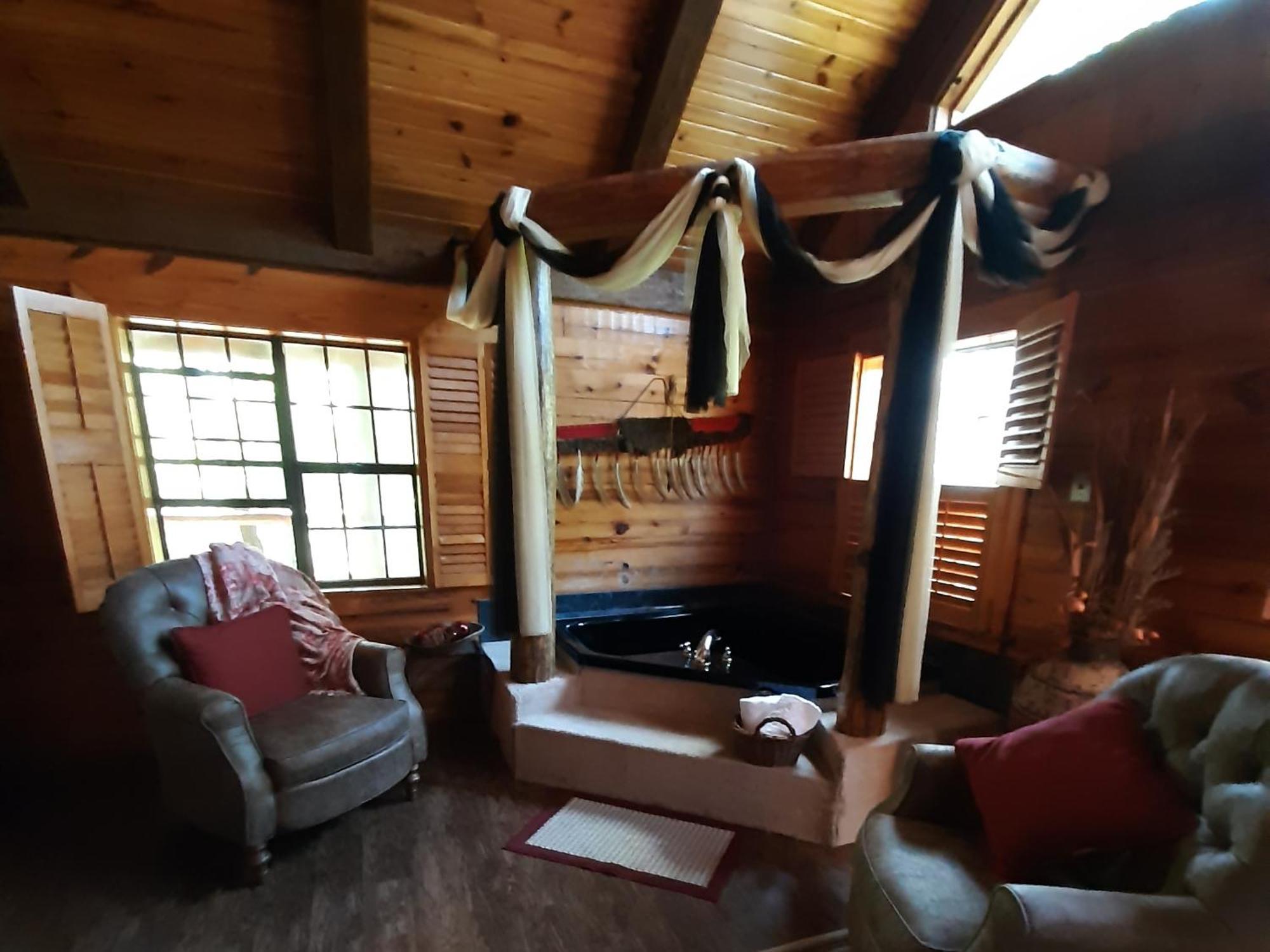 Cherokee Mountain Log Cabins Eureka Springs Ruang foto